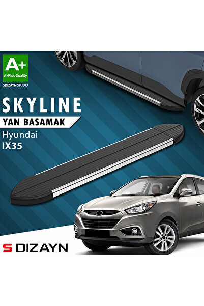 Hyundai IX-35 Skyline Krom Yan Basamak 173 Cm 2010-2015 A+ Kalite HY-IX1-YBS-SKY-KA-173