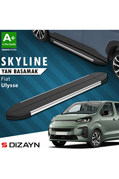 Fiat Ulysse Skyline Krom Yan Basamak 213 Cm 2022 Üzeri A+ Kalite FI-UL1-YBS-SKY-KA-213