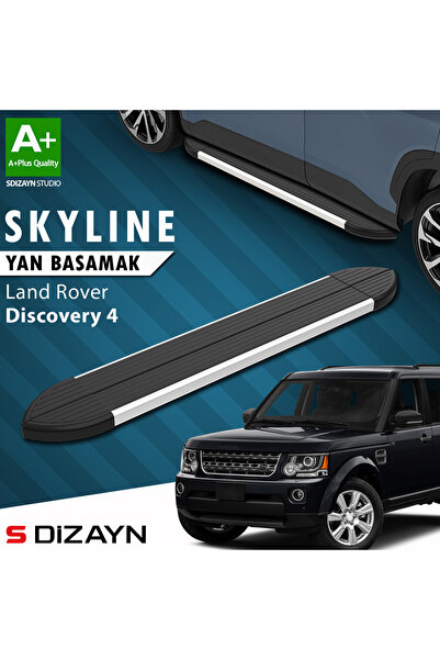 Land Rover Discovery 4 Skyline Aluminyum Yan Basamak 193 Cm 2009-2016 A+ Kalite LA-DC4-YBS-SKY-AL-19