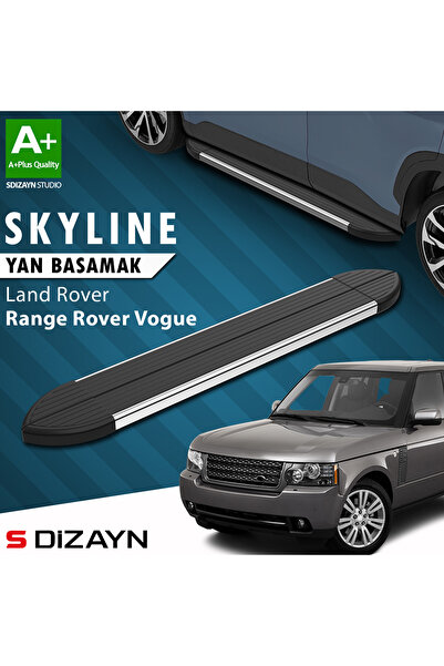Land Rover Range Rover Vogue 2 Skyline Krom Yan Basamak 183 Cm 2002-2012 A+ Kalite LA-VG2-YBS-SKY-KA