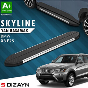 Bmw X3 F25 Skyline Krom Yan Basamak 193 Cm 2010-2017 A+ Kalite BM-X32-YBS-SKY-KA-193