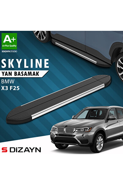 Bmw X3 F25 Skyline Krom Yan Basamak 193 Cm 2010-2017 A+ Kalite BM-X32-YBS-SKY-KA-193
