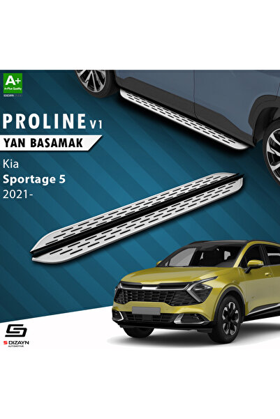 Kia Sportage 5 OEM Still Pro V1 Aluminyum Yan Basamak 173 Cm 2021 Üzeri A+ Kalite KI-SP5-YBS-OSP1-AL
