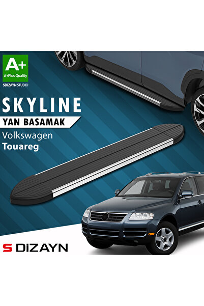 VW Touareg Skyline Krom Yan Basamak 193 Cm 2002-2010 A+ Kalite VW-TO1-YBS-SKY-KA-193