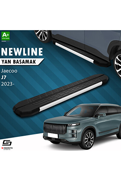 Jaecoo J7 NewLine Aluminyum Yan Basamak 183 Cm 2023 Üzeri JA-JA7-YBS-NW-AL-183-E