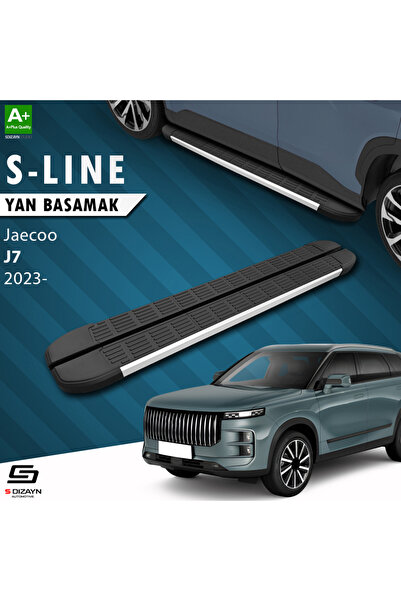 Jaecoo J7 S-Line Aluminyum Yan Basamak 183 Cm 2023 Üzeri JA-JA7-YBS-SL-AL-183-E