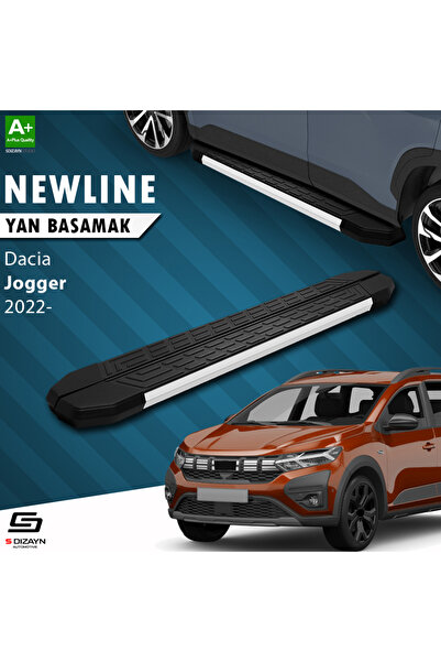 Dacia Jogger NewLine Aluminyum Yan Basamak 213 Cm 2022 Üzeri A+ Kalite DC-JG1-YBS-NW-AL-213