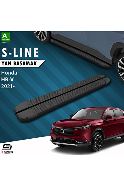 Honda HR-V 3 S-Line Siyah Yan Basamak 173 Cm 2021 Üzeri HO-HR3-YBS-SL-SA-173