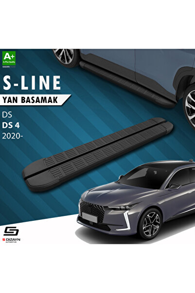 DS DS 4 S-Line Siyah Yan Basamak 183 Cm 2020 Üzeri A+ Kalite DS-DS4-YBS-SL-SA-183