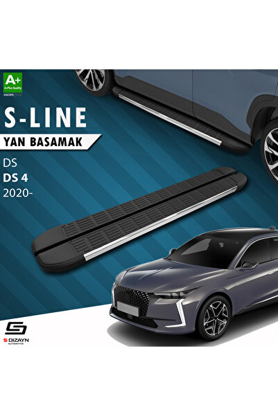 DS DS 4 S-Line Krom Yan Basamak 183 Cm 2020 Üzeri A+ Kalite DS-DS4-YBS-SL-KA-183