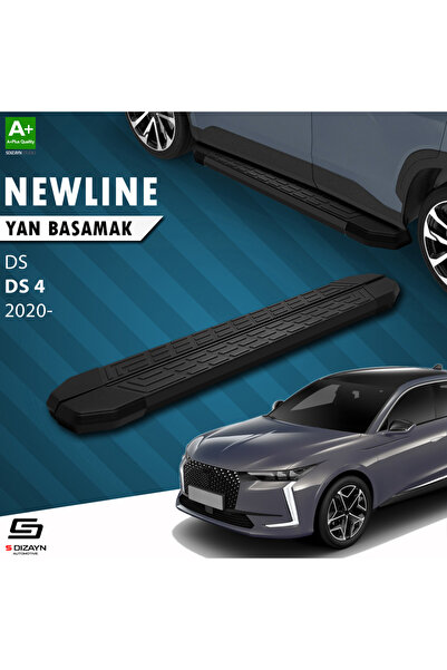 DS DS 4 NewLine Siyah Yan Basamak 183 Cm 2020 Üzeri A+ Kalite DS-DS4-YBS-NW-SA-183