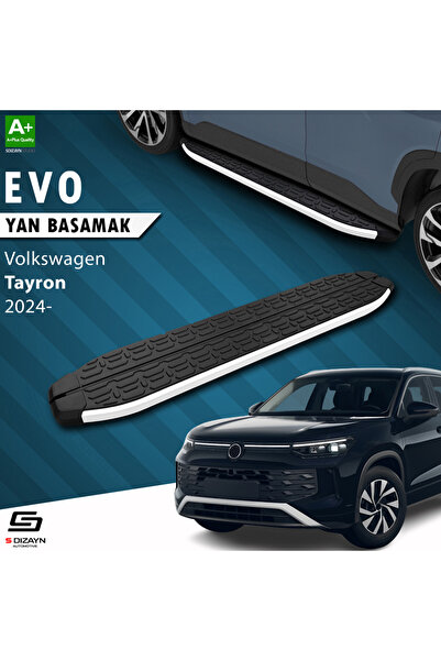 VW Tayron 2 Evo Aluminyum Yan Basamak 193 Cm 2024 Üzeri A+ Kalite VW-TY2-YBS-EV-AL-193