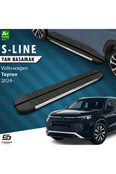 VW Tayron 2 S-Line Krom Yan Basamak 193 Cm 2024 Üzeri A+ Kalite VW-TY2-YBS-SL-KA-193