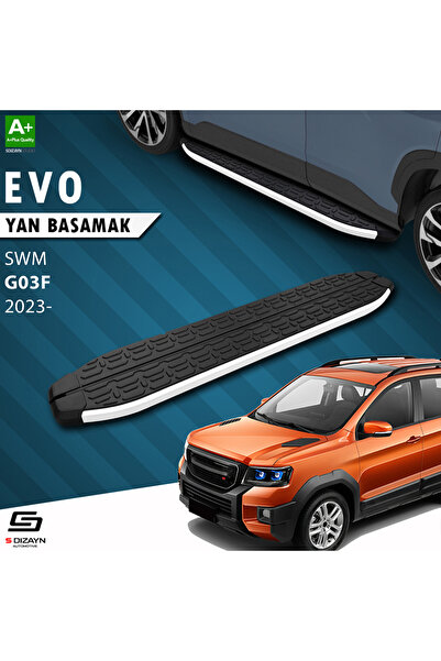 SWM G03F Evo Aluminyum Yan Basamak 193 Cm 2023 Üzeri A+ Kalite SWM-G03F-YBS-EV-AL-193