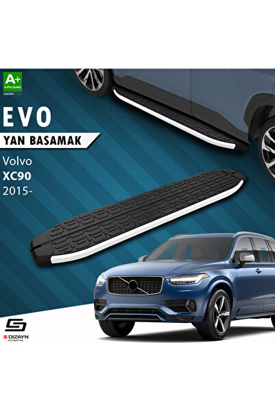 Volvo XC90 2 Evo Aluminyum Yan Basamak 193 Cm 2015 Üzeri VO-X92-YBS-EV-AL-193