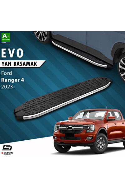 Ford Ranger 4 Evo Krom Yan Basamak 203 Cm 2023 Üzeri A+ Kalite FO-RG4-YBS-EV-KA-203