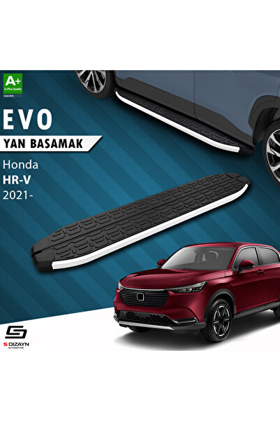 Honda HR-V 3 Evo Aluminyum Yan Basamak 173 Cm 2021 Üzeri A+ Kalite HO-HR3-YBS-EV-AL-173