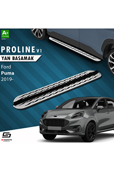 Ford Puma OEM Still Pro V2 Aluminyum Yan Basamak 173 Cm 2019 Üzeri A+ Kalite FO-PM1-YBS-OSP2-AL-173