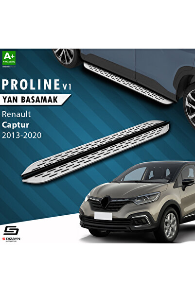 Renault Captur OEM Still Pro V1 Aluminyum Yan Basamak 173 Cm 2013-2020 A+ Kalite RE-CP1-YBS-OSP1-AL-