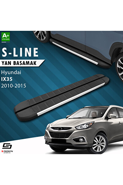 Hyundai IX-35 S-Line Aluminyum Yan Basamak 173 Cm 2010-2015 A+ Kalite HY-IX1-YBS-SL-AL-173