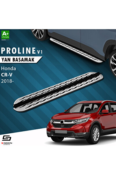Honda CR-V 5 OEM Still Pro V2 Aluminyum Yan Basamak 173 Cm 2018-2022 A+ Kalite HO-CR5-YBS-OSP2-AL-17