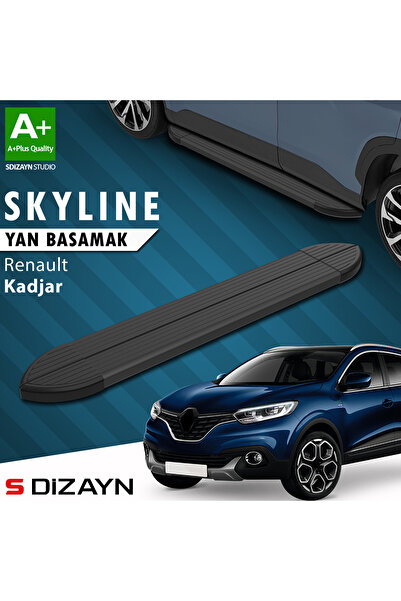 Renault Kadjar Skyline Siyah Yan Basamak 173 Cm 2015-2022 A+ Kalite RE-KJ1-YBS-SKY-SA-173