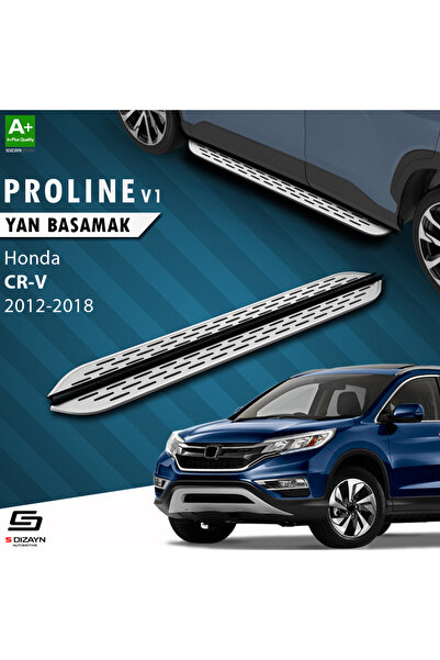 Honda CR-V 4 OEM Still Pro V1 Aluminyum Yan Basamak 173 Cm 2012-2018 A+ Kalite HO-CR4-YBS-OSP1-AL-17