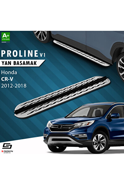 Honda CR-V 4 OEM Still Pro V2 Aluminyum Yan Basamak 173 Cm 2012-2018 A+ Kalite HO-CR4-YBS-OSP2-AL-17