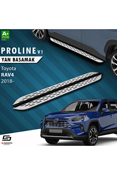 Toyota RAV 4 5 OEM Still Pro V1 Aluminyum Yan Basamak 173 Cm 2018 Üzeri A+ Kalite TO-RV5-YBS-OSP1-AL