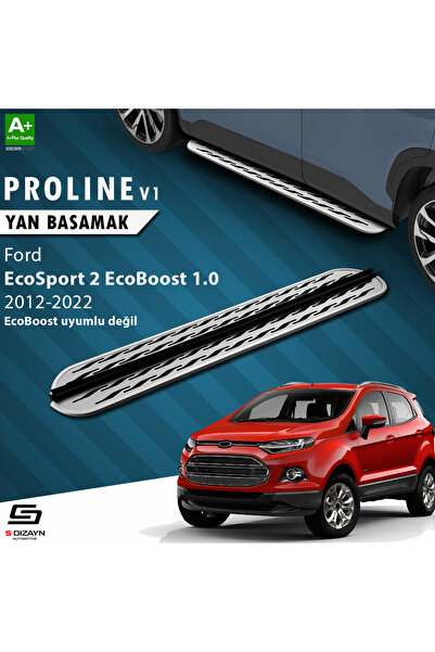 Ford EcoSport 2 OEM Still Pro V2 Aluminyum Yan Basamak 173 Cm 2018-2022 A+ Kalite FO-ES2-YBS-OSP2-AL