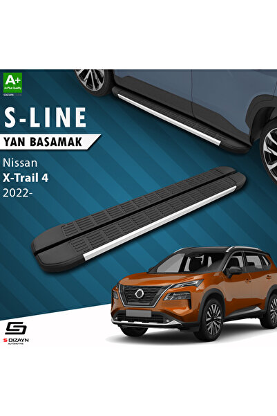 Nissan X-Trail T33 S-Line Aluminyum Yan Basamak 183 Cm 2022 Üzeri A+ Kalite NI-T33-YBS-SL-AL-183