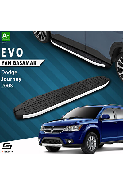Dodge Journey Evo Aluminyum Yan Basamak 183 Cm 2008-2020 A+ Kalite DO-JO1-YBS-EV-AL-183
