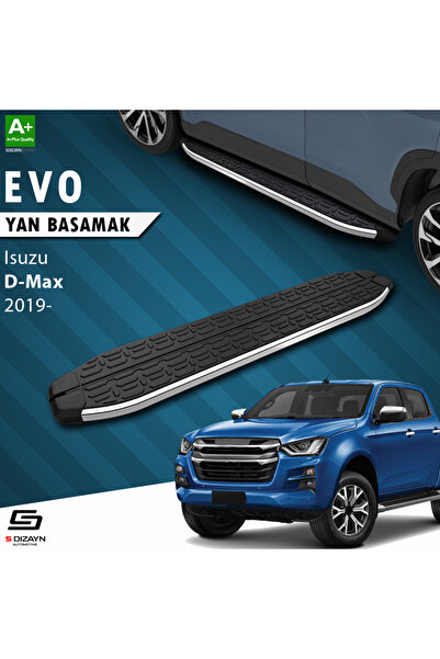 Isuzu D-Max 3 Evo Krom Yan Basamak 203 Cm 2019 Üzeri IS-DM3-YBS-EV-KA-203