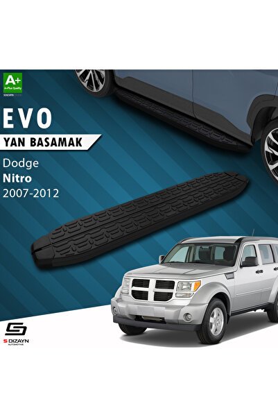 Dodge Nitro Evo Siyah Yan Basamak 153 Cm 2007-2012 A+ Kalite DO-NI1-YBS-EV-SA-153