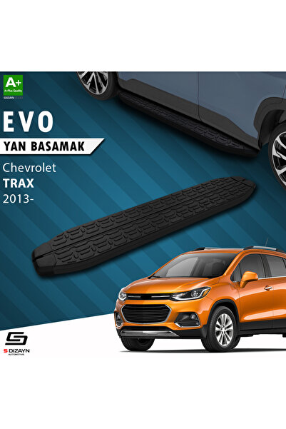 Chevrolet Trax Evo Siyah Yan Basamak 163 Cm 2013-2022 A+ Kalite CH-TX1-YBS-EV-SA-163