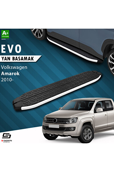 VW Amarok Evo Aluminyum Yan Basamak 203 Cm 2010-2023 A+ Kalite VW-AM1-YBS-EV-AL-203