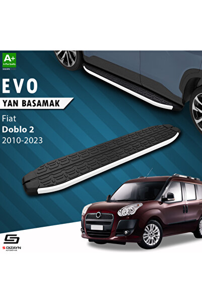 Fiat Doblo 2 Evo Aluminyum Yan Basamak 193 Cm 2010-2022 A+ Kalite FI-DB2-YBS-EV-AL-193