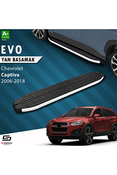 Chevrolet Captiva Evo Aluminyum Yan Basamak 183 Cm 2006-2018 A+ Kalite CH-CT1-YBS-EV-AL-183