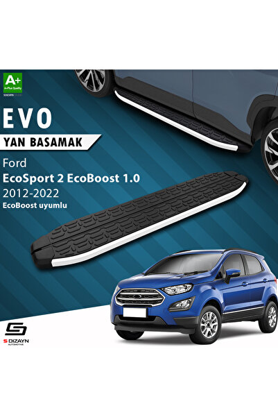 Ford EcoSport 2 EcoBoost 1.0 Evo Aluminyum Yan Basamak 173 Cm 2012-2022 A+ Kalite FO-ES2-EB-YBS-EV-A
