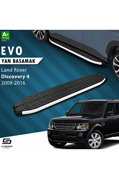 Land Rover Discovery 4 Evo Aluminyum Yan Basamak 193 Cm 2009-2016 A+ Kalite LA-DC4-YBS-EV-AL-193