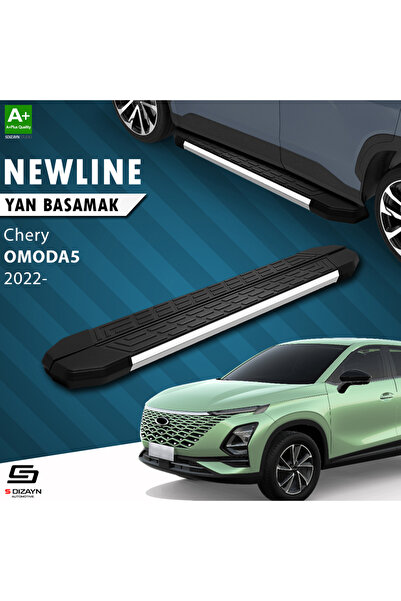 Chery Omoda5 NewLine Krom Yan Basamak 183 Cm 2022 Üzeri A+ Kalite CR-OM5-YBS-NW-KA-183-E