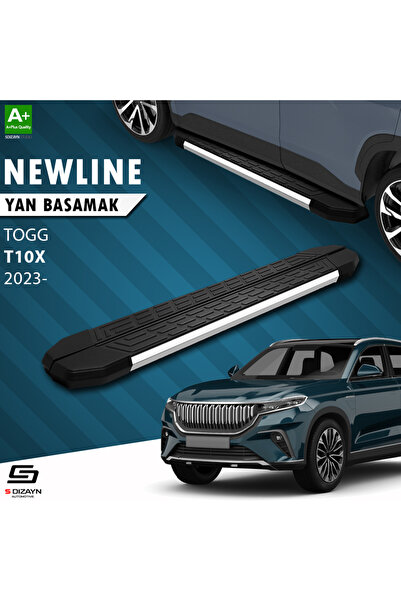 TOGG T10X NewLine Krom Yan Basamak 203 Cm 2023 Üzeri A+ Kalite TG-TG1-YBS-NW-KA-203-E