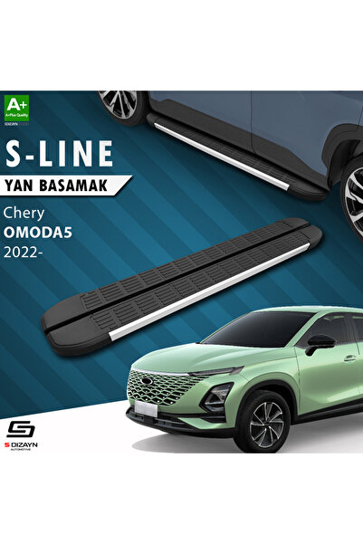 Chery Omoda5 S-Line Aluminyum Yan Basamak 183 Cm 2022 Üzeri A+ Kalite CR-OM5-YBS-SL-AL-183-E