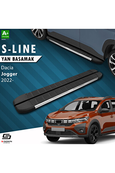 Dacia Jogger S-Line Krom Yan Basamak 213 Cm 2022 Üzeri A+ Kalite DC-JG1-YBS-SL-KA-213
