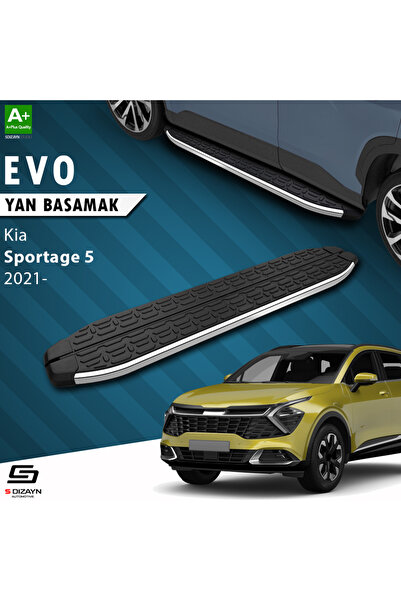 Kia Sportage 5 Evo Krom Yan Basamak 173 Cm 2021 Üzeri A+ Kalite KI-SP5-YBS-EV-KA-173
