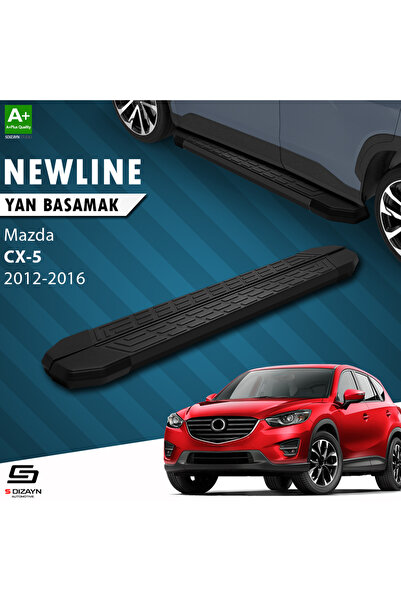 Mazda CX-5 NewLine Siyah Yan Basamak 183 Cm 2012-2016 A+ Kalite MZ-X51-YBS-NW-SA-183