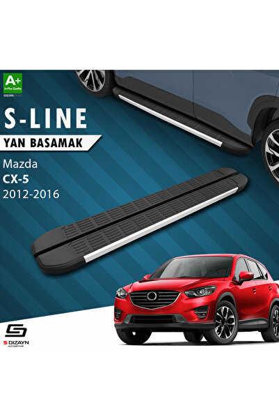 Mazda CX-5 S-Line Aluminyum Yan Basamak 183 Cm 2012-2016 A+ Kalite MZ-X51-YBS-SL-AL-183