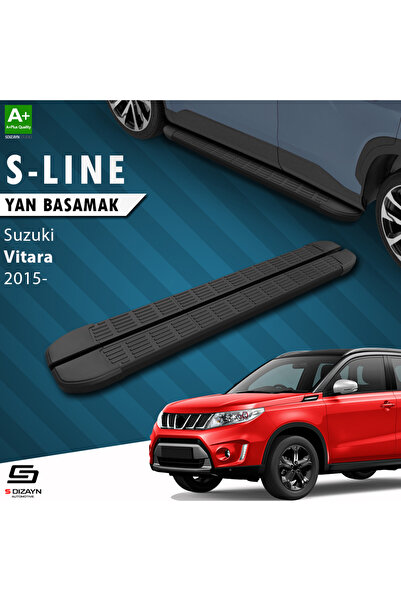 Suzuki Vitara 4 S-Line Siyah Yan Basamak 163 Cm 2015 Üzeri A+ Kalite SZ-VT4-YBS-SL-SA-163