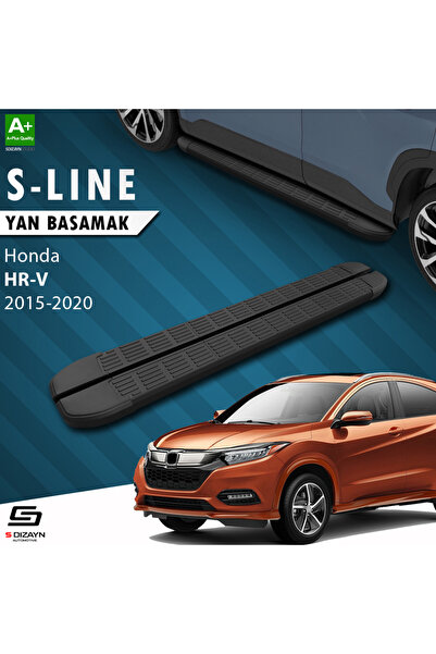 Honda HR-V 2 S-Line Siyah Yan Basamak 173 Cm 2015-2020 A+ Kalite HO-HR2-YBS-SL-SA-173