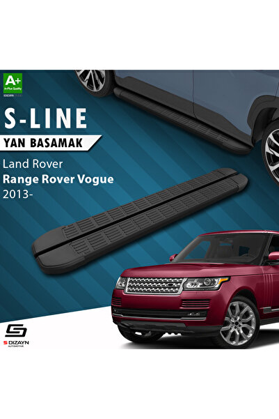 Land Rover Rover Range Rover Vogue 3 S-Line Siyah Yan Basamak 193 Cm 2013 Üzeri A+ Kalite LA-VG3-YBS